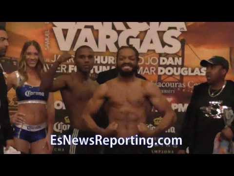 Face off Fortuna vs Douglas - EsNews Boxing