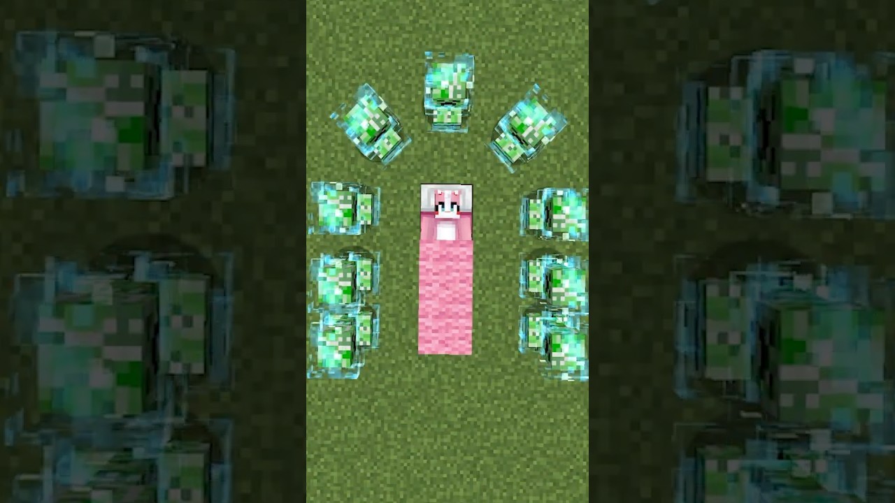 在野外睡覺的結果 #minecraft #minecraftmemes #memes #yuan醬