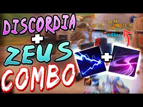 Smite: Zeus and Discordia COMBO - 60K PLAYER DAMAGE!?