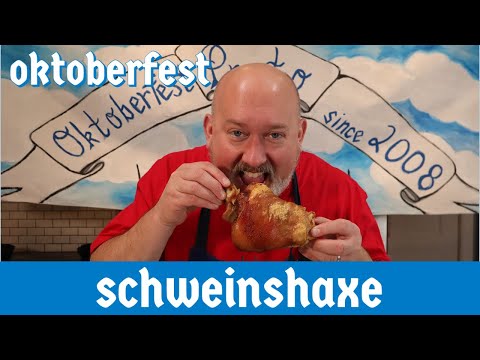 Making TRADITIONAL Oktoberfest Pork or Schweinsaxe
