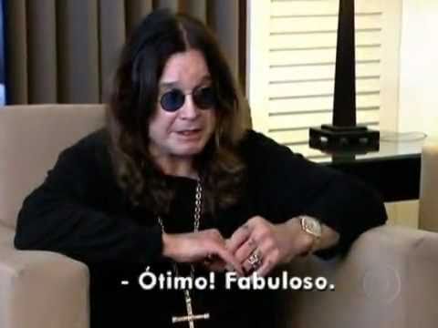 Ozzy Osbourne - Entrevista para o Fantástico 27/03/2011