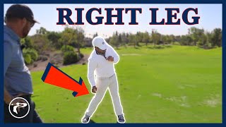 How To Properly Load The Right Leg In the Golf Swing!