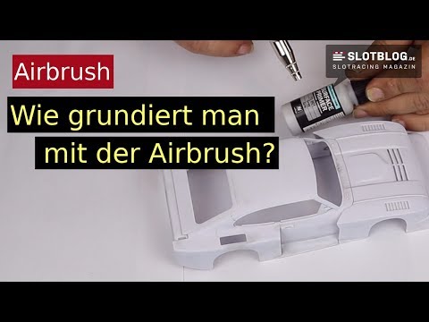Airbrush Grundlagen der Grundierung 2018 11 06