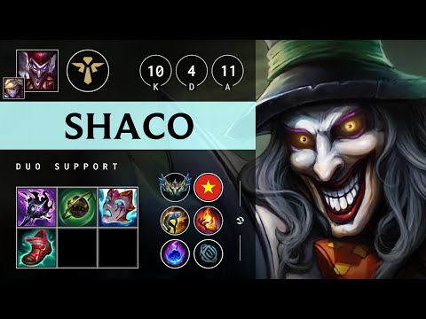 Shaco Support vs Leona - VN Challenger Patch 25.15