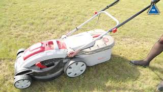 Аккумуляторная газонокосилка AL-KO Moweo 3.85 Li тест в работе