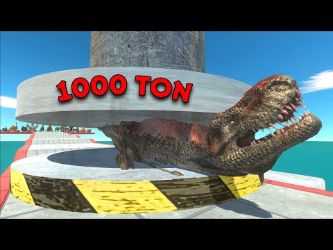 1000 ton press falling on the units - Animal Revolt Battle Simulator