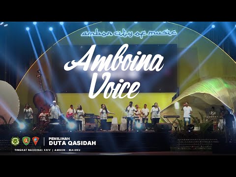 AMBOINA VOICE - MEDLEY LAGU DAERAH INDONESIA | Live in Pemilihan DUTA QASIDAH XXIV - AMBON