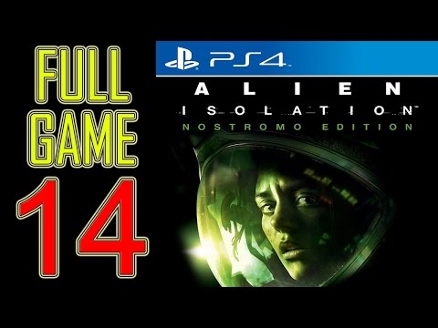 Alien Isolation Walkthrough Part 14 PS4 Gameplay lets play playthrough let's play - No Commentary