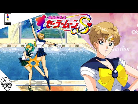 Pretty Soldier Sailor Moon S (3DO 1995) - Sailor Uranus [Playthrough/LongPlay]