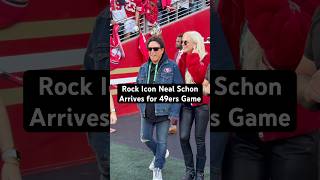 Rock Icon &amp; Journey Guitarist Neal Schon Arrives for 49ers Game