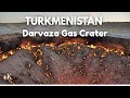 TURKMENISTANS Darvaza Gas Crater A Most Amazing Places In Turkmenistan Travel Videos 4k