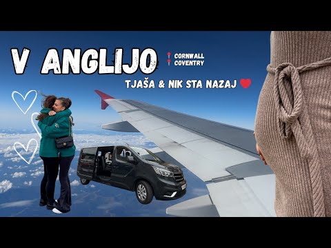 Tjaša in Nik sta nazaj ❤️/ 📍 Počitnice v Angliji l Kaja Muhič Karba