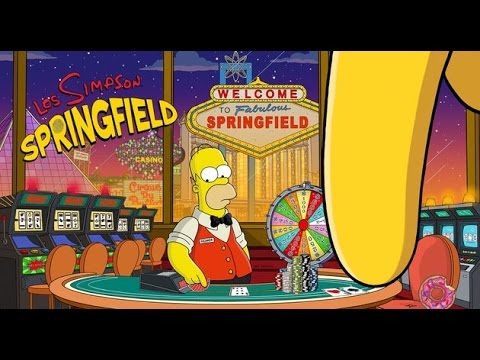 Los Simpsons Springfield "Especial el casino de Burns"