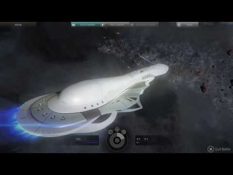 Endless Space 2 - Sophon Carrier vs. Reavers