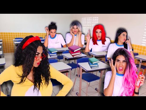 RICO VS POBRE NA ESCOLA/ mãe da jaciara virou professora