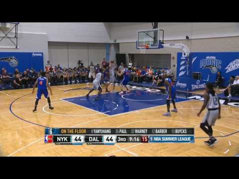Ding Yanyuhang NBA 2017 Summer League Game 1 Highlights