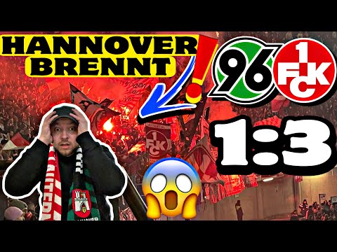 Hannover 96 vs 1.FC Kaiserslautern - Stadionvlog Nr. 1 | Pyroshow von den Lautern Ultras 😱🔥