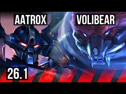 AATROX vs VOLIBEAR (TOP) | Good KDA: 8/1/2 | KR Master | 26.1