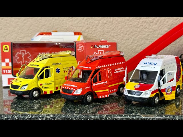 Vídeo relacionado con PLAYJOCS GT-8035 Ambulancia SAMUR Coche para niños y Juguetes.