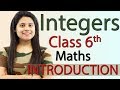 Introduction Chapter 6 Integers Class 6th Maths