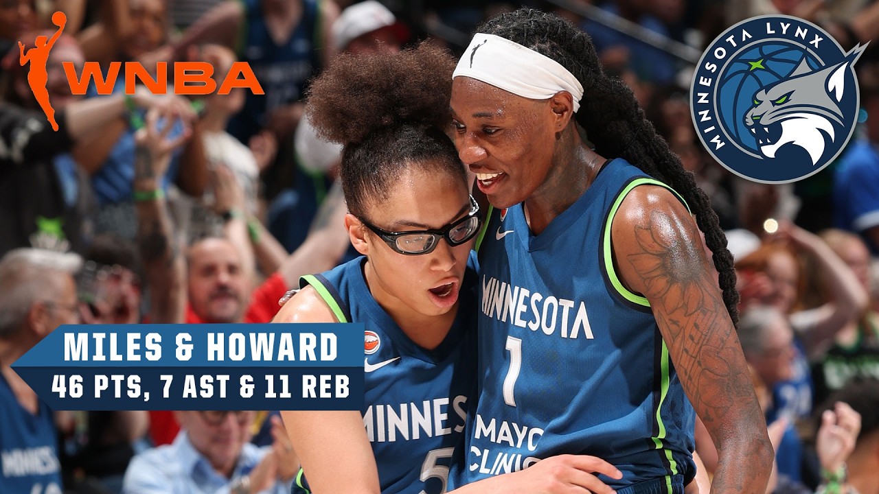 LYNX POWER DUO 🔥 Olivia Miles & Natasha Howard DROP 46 PTS vs. Storm 🚨 | WNBA on ESPN