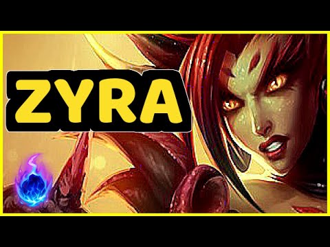 ZYRA VS YUUMI SUPPORT GAMEPLAY