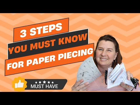Beginner Foundation Paper Piecing Tutorial