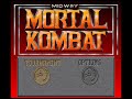 Intro Demo Mortal Kombat Europe SNES