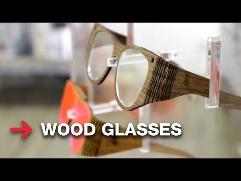 Wooden Glasses | Laser Cutting Wood | Trotec Veneer Woods