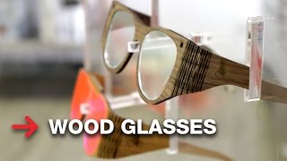 Wooden Glasses | Laser Cutting Wood | Trotec Veneer Woods