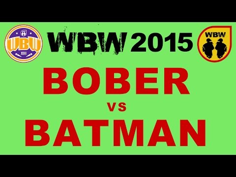 Video thumbnail for Eliminacje 2015: Bober vs. Batman