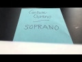 Cantate Domino- soprano vocal line 