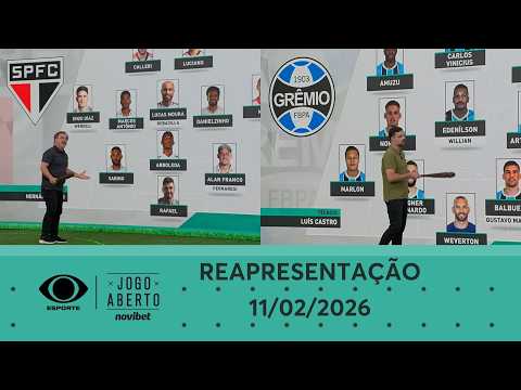 São Paulo x Grêmio, Corinthians x José Martinez e Vitória 1 x 2 Flamengo | Reapresentação