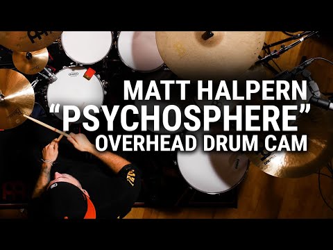 Meinl Cymbals - Matt Halpern - "Psychosphere" Overhead Drum Cam