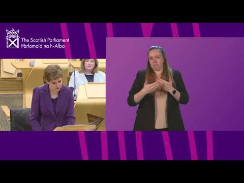 First Minister’s Statement: COVID-19 Update (BSL) - 16 November 2021