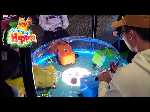 Adult Version Hungry Hungry Hippos | Round 1