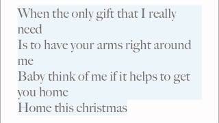 Justin bieber -  home this christmas lyrics