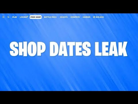 HERES EVERYTHING RELEASING TO THE FORTNITE  ITEM SHOP (WITH DATES)