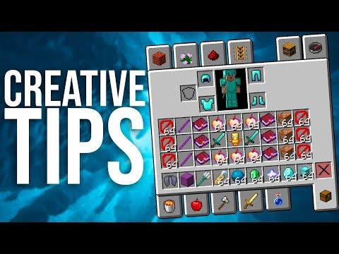 14 CREATIVE MODE HACKS You Need To Try in Minecraft!
