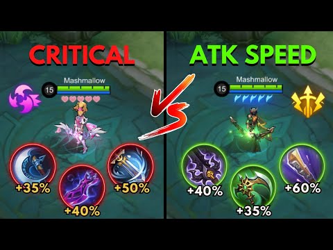 critical vs attack speed build miya