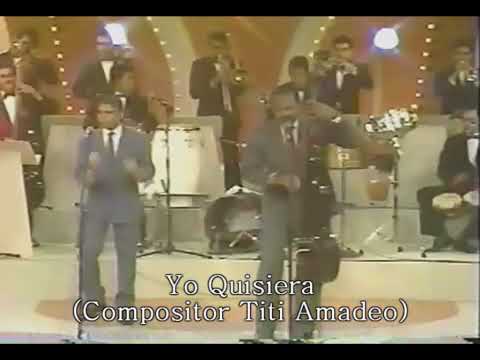 Miguel Amadeo - Oscar D'Leon Sings "Yo Quisiera" (Compositor Titi Amadeo)