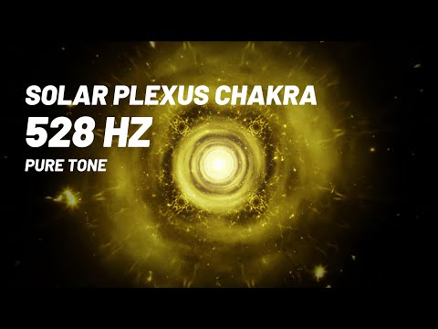 SOLAR PLEXUS CHAKRA | 528 Hz | Pure Tone | Svadhisthana | 8 Hours | Meditation | Frequency