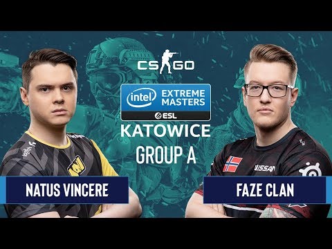 CS:GO - Natus Vincere vs. FaZe Clan [Dust2] Map 2 - Group A - IEM Katowice 2020