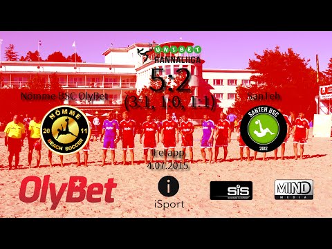 Nõmme BSC OlyBet - SanTeh 5:2 | RannaLiiga 2015