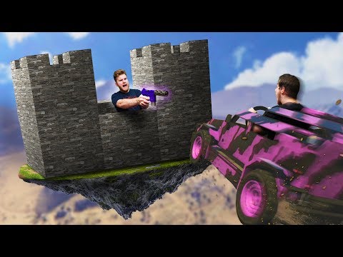 Cars VS. Castle Challenge! | GTA5 Video