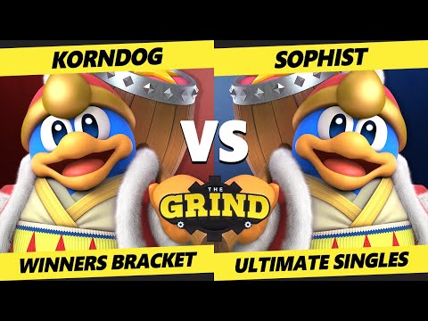 The Grind 186 - KornDog (Dedede) Vs. Sophist (Dedede) Smash Ultimate - SSBU