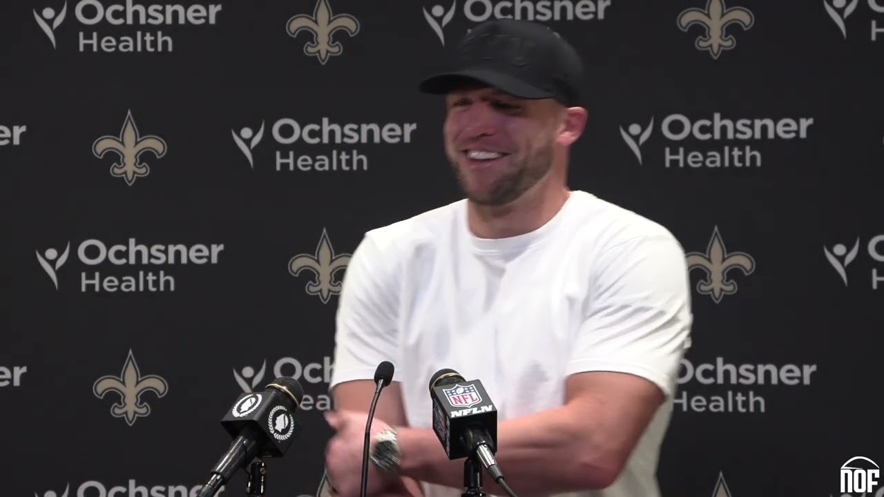 Saints QB/TE Taysom Hill on red zone struggles, Tyler Shough, coming back from 2024 injury