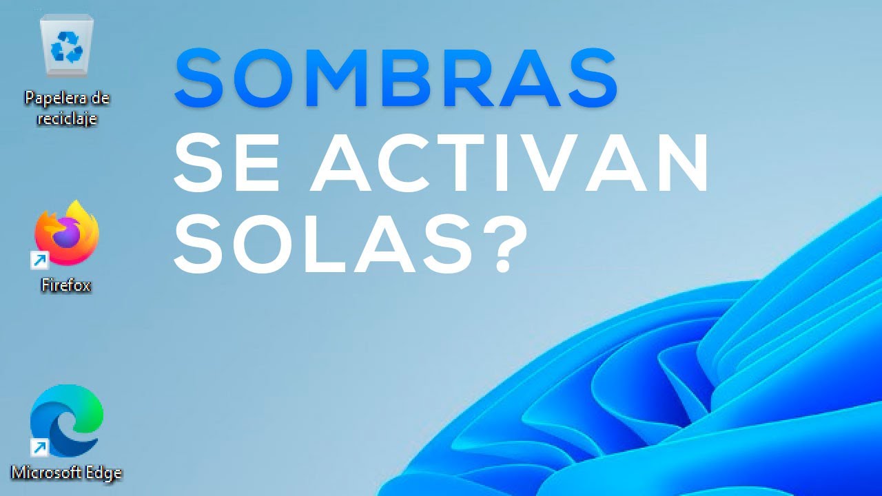 Watch SOMBRAS de ICONOS del ESCRITORIO se activan solas SOLUCIÓN!! (Windows 11/10) Now SOMBRAS de ICONOS del ESCRITORIO se activan solas SOLUCIÓN!! (Windows 11/10)