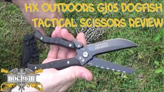 HX Outdoors GJ-05 Dogfish Tactical scissors Review