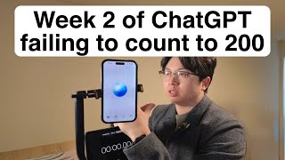 Week 2 of asking ChatGPT to count to 200 until it succeeds #ai #chatgpt #gemini #grok